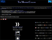 Tablet Screenshot of messier.seds.org